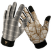 Throwdown Steath Training glove in gold pattern for gym and weight lifting