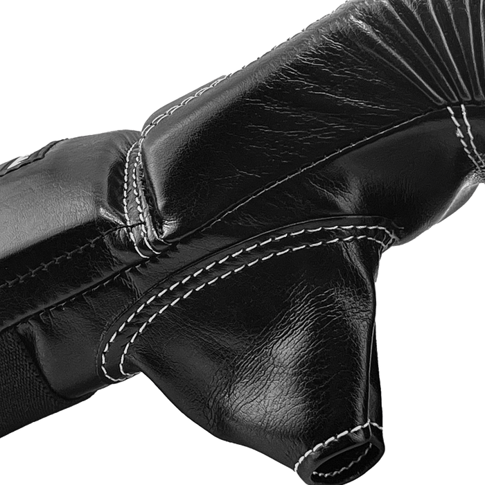 Black Throwdown Origin Glove | Classic Design | Side View | Protective Padding Layer