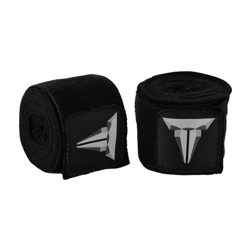 Black Throwdown branded hand wraps