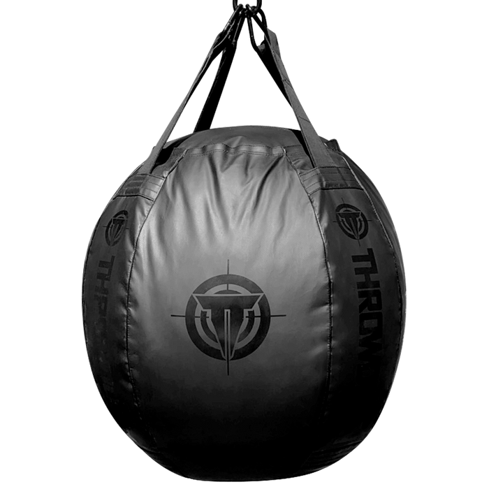 Facility Series Wrecking Ball Heavy Bag. Hung from the ceiling.