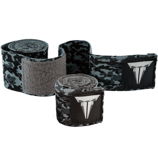 Premium Series Hand Wraps - Black Camo Pattern