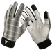 Throwdown Steath Training glove in silver pattern for gym and weight lifting