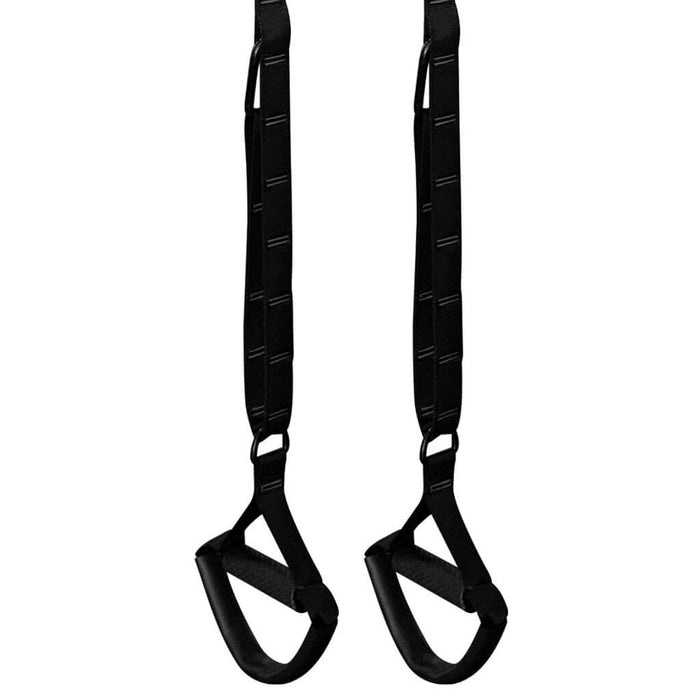 Throwdown Black Suspension Trainers with Flexible Handles.