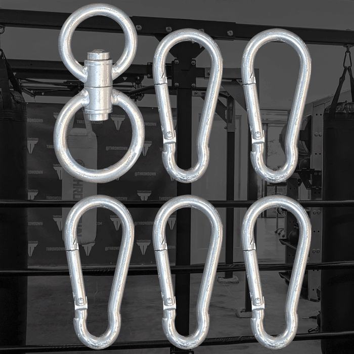 Throwdown | Heavy bag clips | Included with bag