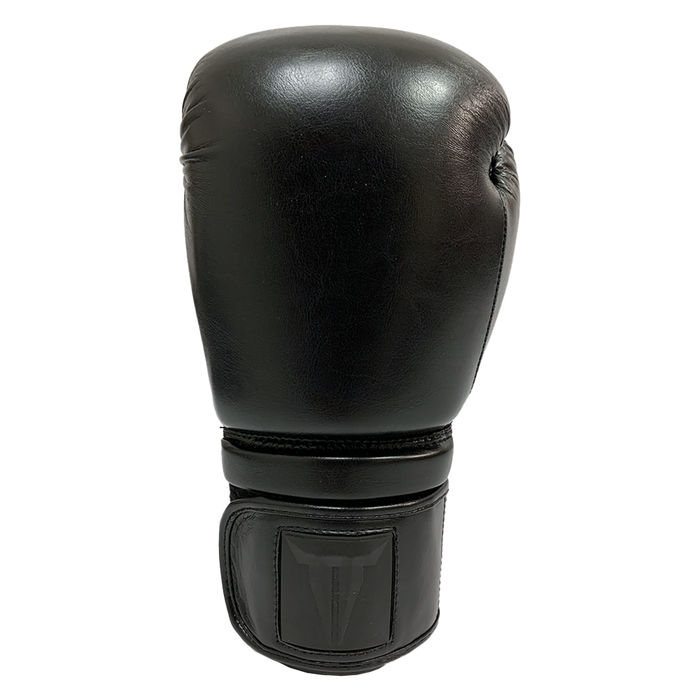 Throwdown black Stryker boxing glove.