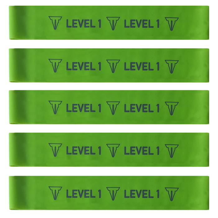 Mini Resistance Bands. Green level 1.