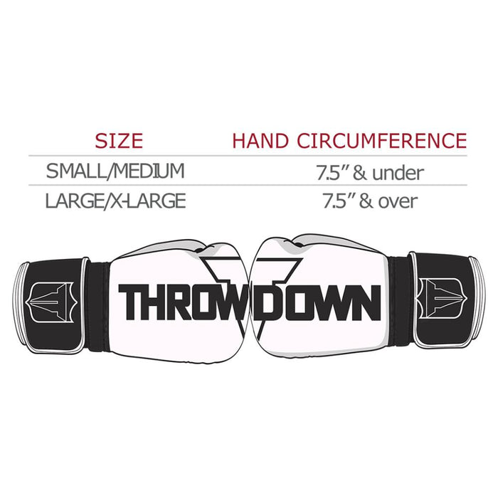 Phenom Boxing Gloves Size Guide
