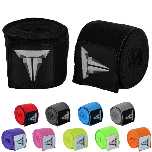 Boxing hand wraps by Throwdown Industries in various colors