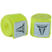 boxing hand wraps in neon yellow
