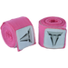boxing hand wraps in pink